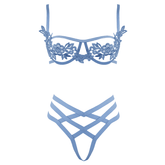 Muse Lingerie Sexy Fetish Bra and Panty Set Small Her Fetish